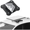 Justech Starlink Mini Supporto Magnetico per Tetto Auto Kit di Montaggio Magnetico Compatibile con Starlink in Lega di Alluminio Mini supporto Starlink a Sgancio Rapido per Camper, Furgoni, Camion