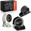 Frankberg 2x Supporti Motore + 1x Supporto Motore (Parti Complete) | Compatibile con Eclipse II D3A 2000 GS 16V 2000 GT 16V 1995-1999 Replace# A6662,EM-8798