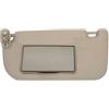 Generico Alette Parasole Per Auto - Per KIA Per Sportage KM (2004-2009) - Lato Sinistro E Destro - Con Specchietto Parasole Coperture Parabrezza(Beige,Sinistra)