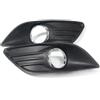 Generico Fendinebbia Anteriore Per Ford Per Focus MK2 Berlina 2009 2010 2011 Paraurti Anteriore Auto Fendinebbia Copertura Lampada Telaio Cofano Griglia Mascherina Paraurti Anteriore Fendinebbia