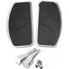 OIYUPKN Moto Pedaline Pedane Pedane Poggiapiedi Larghe Per Passeggero Anteriore E Posteriore Per Motocicletta, Ricambio Per Shadow 400 750 1100 VT400 VT600 VT750 ACE