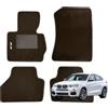 W-Parts SERIE 4 TAPPETI - TAPPETINI IN MOQUETTE NERI PER BMW X4 F26 dal 2013 al 2018