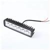 Vamhhx Moto Faro Faro Anteriore 6 LED Per Auto Faretti Ad Alta Luminosità Universali Per Fuoristrada Camion Fari Fendinebbia Luci Diurne DRL 12 V Fanale Anteriore