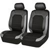 JABBNGD Coprisedili Anteriori per Auto, per Toyota Yaris Hybrid 2019-2024 Anteriore Impermeabile Resistenti Facili Installare Pulire Sedili Accessori Anteriori Copri Sedili,B
