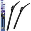 alca Germany - Set di 3 spazzole tergicristallo super piatte anteriori e posteriori, 66 cm, 50 cm, 30,5 cm, adatte per BMW iX3 G08 dal 2021 in poi ASF2620TLC12HRF
