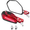 EBTOOLS Specchietti Retrovisori Scooter Nrg Specchietti Moto Custom Snowmobile Mirrors Zip Adatto Perspecchietti Retrovisori Laterali, 8mm 10mm Specchi Laterali Stile