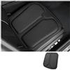 KUNIO Cuscino per sedile auto, adatto per BMW, per sedili anteriori, in memory foam, colore nero, 1 pezzo