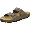 AFS-Schuhe, 3100 - Comodi sandali da uomo, in pelle, da casa e da lavoro, prodotti in Germania