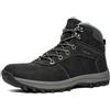 VERROL Stivali da Neve Invernali per Uomo Comodo Antiscivolo Scarpe Invernali Stivaletti Outdoor Foderato in Pelliccia Caldi Impermeabile Scarpe da Trekking Inverno