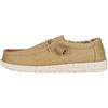 HEYDUDE Wally Canvas - Scarpe Uomo Slip-On - Mocassini, Tan, 45