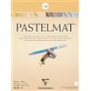 Clairefontaine 96016C Blocco collato Pastelmat n°1 - 12 Fogli di carta Speciale per Pastelli secchi - 18x24 cm 360g - 4 Colori Assortiti - Divisori in carta Cristal