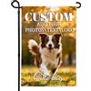 Generic Bandiera da giardino personalizzata Bandiera da cortile personalizzata su entrambi i lati con nome Logo Testo fotografico, Esterna Portico Prato Banner 32,5 x 45,7 cm