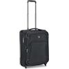 Roncato GATEWAY Trolley bagaglio a mano 2 ruote 55x40x20/23 cm Espandibile - Nero
