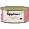 APPLAWS Cibo umido per gatti Tonno e gamberetti 156g