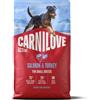 CARNILOVE Active Dog Salmon & Turkey Adult Small Breeds 4 kg salmone e tacchino, per cani adulti di piccole razze