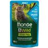 MONGE BWild GF Acciughe con ortaggi in salsa 85 g cibo umido per gatti