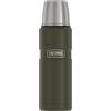 Thermos Bottiglia compatta King in acciaio inox, 470 ml, verde militare