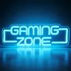 GBKDQQ Luce al neon per gamer, gaming zone neon, segnale luminoso con USB, segnale al neon, decorazione da parete per sala giochi, giochi, stanza, bar, feste, ragazzi, bambini