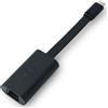 Dell 470-ABND da USB-C a RJ45 - Adattatore di rete nero Nuovo