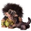 NyForm Statua Troll con Cane Portafortuna Nyform 840046 in Latex