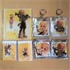 Cyber MOKKE world Hanako kun Genko set 7 distintivi portachiavi supporto acri...