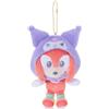Sega Fave (Sega Fave) SEGA Fave Sonic & Friends Knuckles x Kuromi Costume Mascotte Peluche dal...