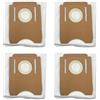 SPORTARC Set di 10 sacchetti per aspirapolvere per Obode A8 Plus, per ETA e per Aurum PRO 6241, filtrazione dell'aria migliorata (confezione da 4)