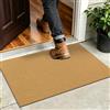 SHACOS Zerbino Antiscivolo in fibra di Cocco Artificiale 50x80 cm, Tappeto Assorbente e Resistente, Facile da Pulire per Ingresso Interni ed Esterni, Senza Design