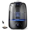 Homvana 4L Umidificatore Ambiente Bambini, 25dB, Cool Mist, Top-Fill