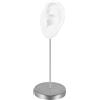Ysyqkn Modello di Orecchio in Silicone Espositore Supporto Istruzioni Manichino Vetrina E Supporto Accessorio con Design Elegante Adatto per, Sinistra Bianca