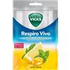 PROCTER & GAMBLE SRL VICKS RESPIRO VIVO CARAMELLE BALSAMICHE LIMONE 72 G CON EDULCORANTI