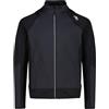 CMP Unlimitech Giacca Hybrid Uomo con Maniche Removibili, Antivento e Idrorepellente, Traspirante e Stretch, Indossabile come Gilet, Ideale per Trekking e Outdoor taglia L