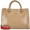Liu Jo Borsa donna a mano/tracolla Liu-jo Manhattan satchel M ecopelle cammello B24LJ23 AF3344