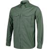 Helikon-Tex Helikon Uomo Defender Mk2 Manica Lunga Camicia Verde Oliva Taglia XS