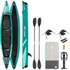 AQUASTIC Cortez 13'9'' Kayak gonfiabile 2 posti 420 cm verde