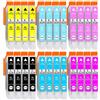 Druckerparadies 24 cartucce d' inchiostro XL TUTTI I COLORI sostituiscono Epson n. 24 X L T2431 T2432 T2433 T2434 t3435 T2436 adatto per esempio per Epson Expression Photo XP 55, Photo XP 950, Photo XP 960