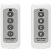 Buerjia 433 MHz Bianco a 4 Pulsanti EV1527 Codice di apprendimento