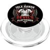 Nurse Life Co Stemma da infermiera vintage «Idle Hands Are The Devil's Playthings» PopSockets PopGrip per MagSafe