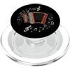 Accordion Music Lovers Co Design a fisarmonica PopSockets PopGrip per MagSafe