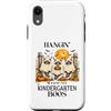 Kindergarten Halloween Cute Fun Racoon B Custodia per iPhone XR Halloween Asilo Carino Hangin Con Boos Insegnante Studente