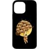 Halloween Cute Funny Witch Hat Full Moon Custodia per iPhone 13 Pro Max Gold Doodle Goldendoodle - Scopa impilata a pelo affollato