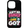Family Pride Apparel Custodia per iPhone 13 Pro Non c'è una famiglia come quella che ho avuto umorismo