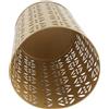 Fabater Portaombrelli in Metallo, Design Cavo, Gold