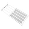 Hztyyier Scaffale Divisorio per Armadietto Fai-da-te, Facile Installazione Espandibile 44lb Portante Multifunzionale Aggiunta di Spazio Extra Ripiano di Tensione per Bagno (Lunghezza 38‑55 cm / 15‑21,7