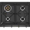Smeg SRV864AOGH piano cottura Antracite Incasso Gas