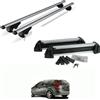 Mercedes-Benz BARRE PORTATUTTO ALLUMINIO KIA CEE'D SW ANNO 2011 CON RAIL+PORTASCI 4 PAIA