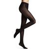 FALKE Matt Deluxe 30 DEN W Ti trasparenti velati tinta unita 1 pezzo, Collant Donna, Nero Black 3009, S-M