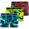 Umbro Mutande Boxer Uomo Sport, Set da 3, Rosso 10 (M)