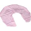 Pongnas Fodera per Cuscino da Allattamento in Morbido Raso per Allattamento Al Seno, Fodera Lavabile e Delicata Sulla Pelle in Grigio (PINK)