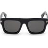Tom Ford Occhiali da Sole FT0711 01A Fausto Nero/Grigio Scuro Unisex 53/20/145